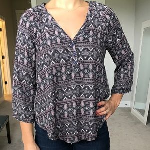 Printed blouse